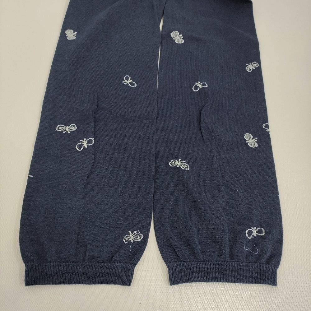 mina perhonen RS7904 choucho リネン混 レギンス ネイビー
