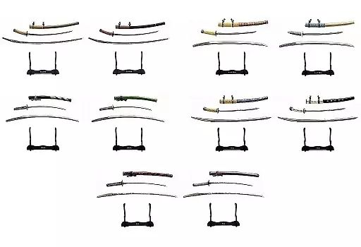 食玩 トレーディングフィギュア 全10種セット 伝説の刀