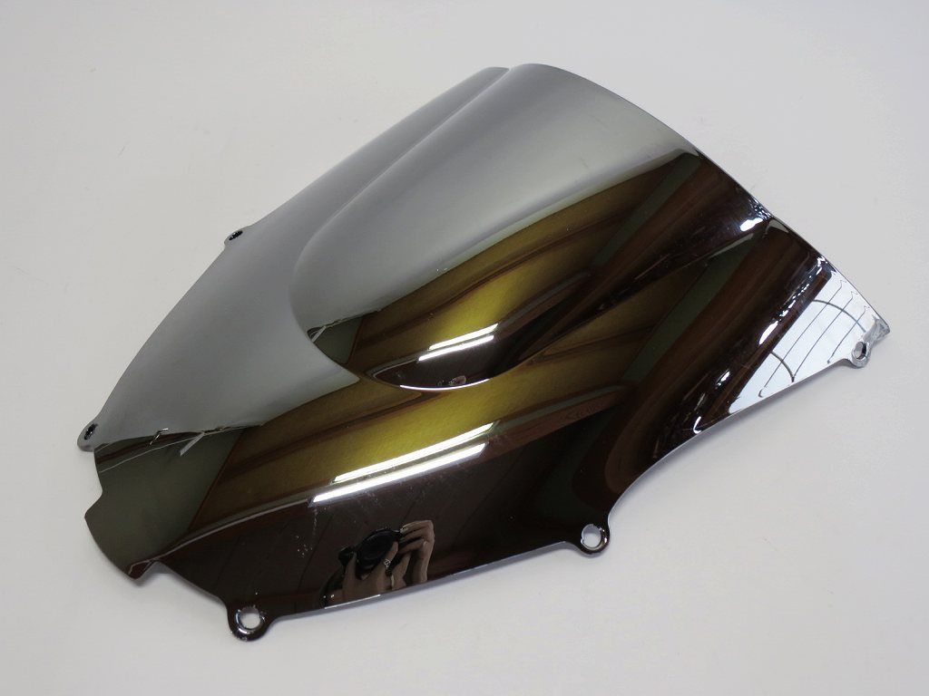 ZX-9R ZX9R 2000-2003 ダブルバブル スクリーン シルバー Double