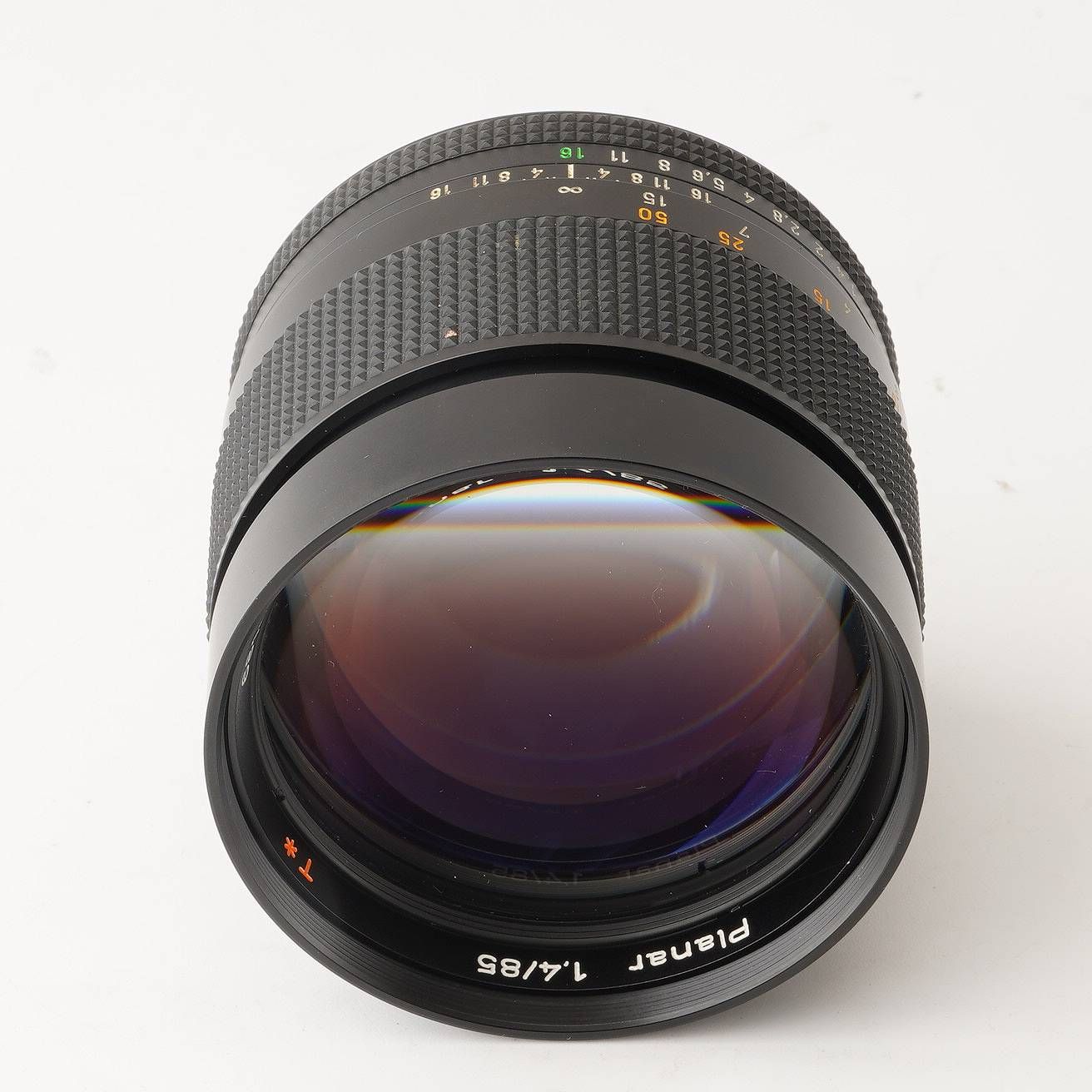 ジャンク コンタックス Contax Carl Zeiss Planar 85mm F1.4 T