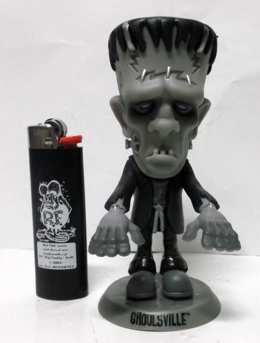 フランケンシュタイン ソフビ フィギュア モノクロ Midnight