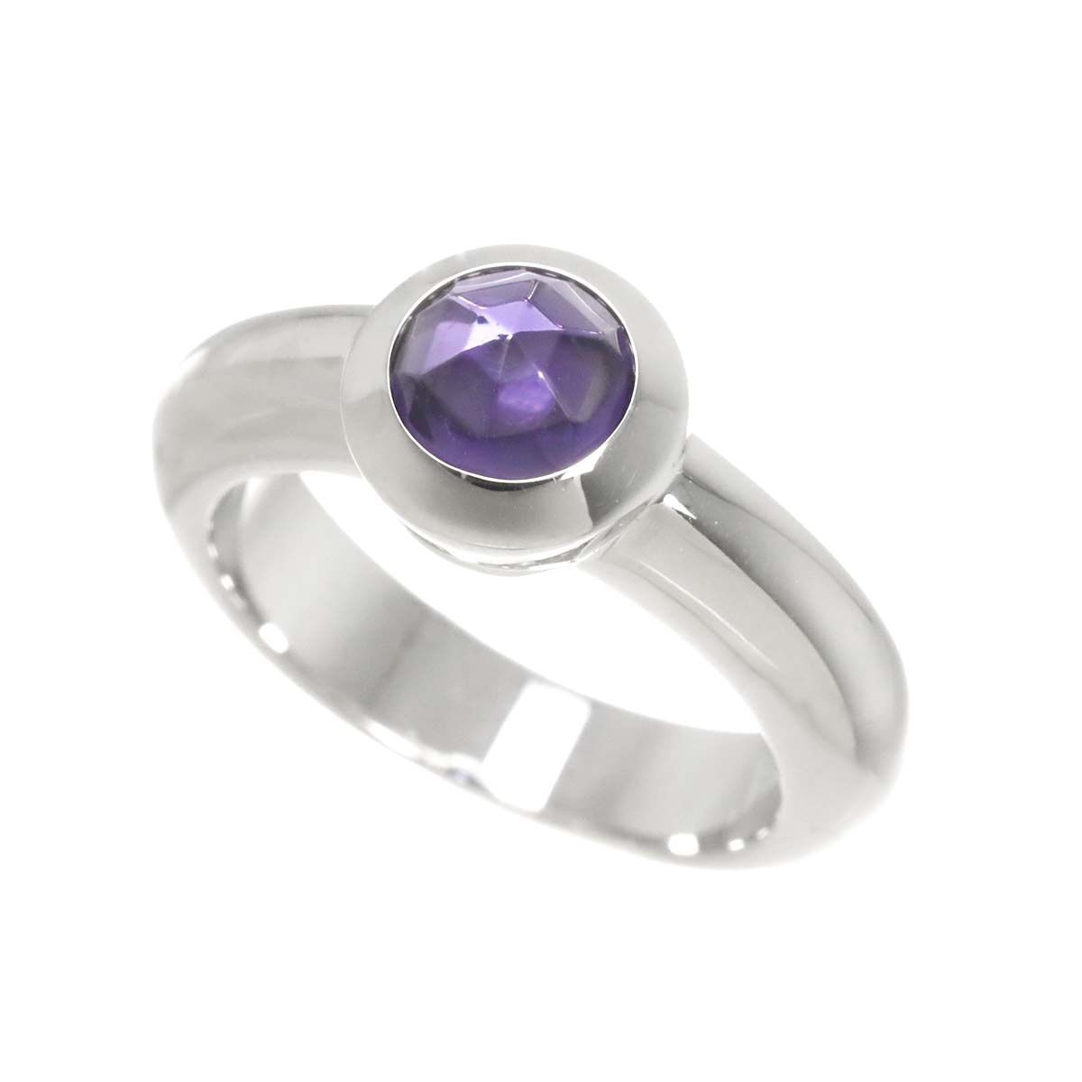 ティファニー TIFFANY&CO. アイオライト 7.5号 リング K18 WG ホワイト  