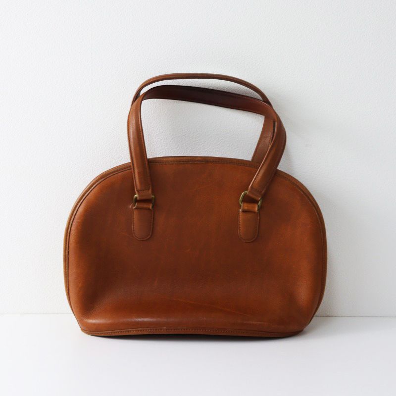 オールドコーチ　COACH ブラウン　オールレザー　ハンドバッグ コーチ COACH 9958 レザーハンドバッグ トートバッグ/ブラウン
