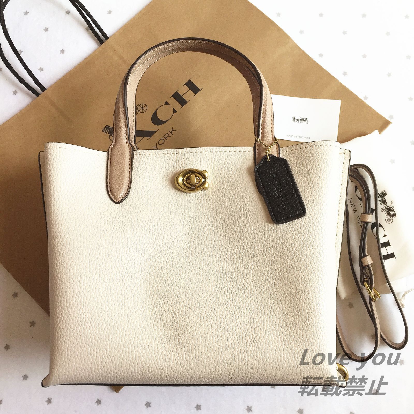 COACH コーチバッグ C8561 ハンドバッグ ショルダーバッグ トートバッグ レディースバッグ アウトレット品 チョーク 新品未使用 - メルカリ