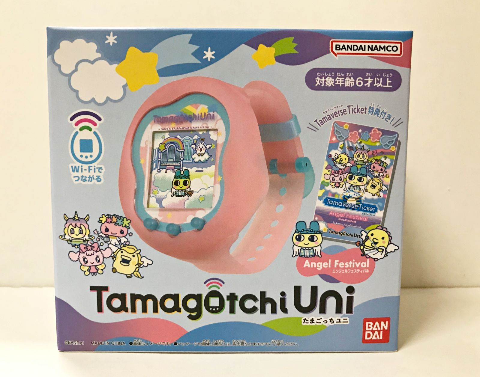 たまごっちユニ エンジェル 中古品 たまごっち ☆Tamagotchi Uni Angel Festival ユニ エンジェル