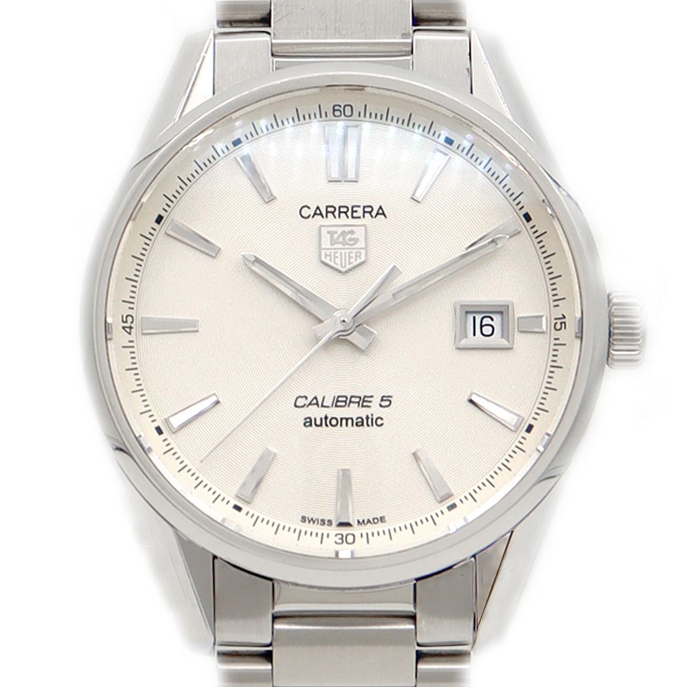 内部点検済 TAG Heuer タグホイヤー カレラ キャリバー5 WAR211B 100m  