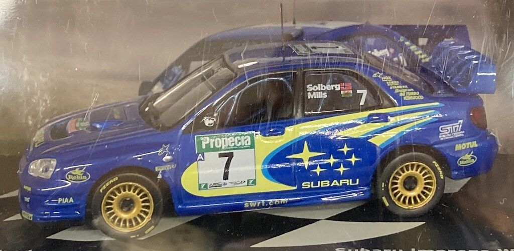 デアゴスティーニ 1/43 隔週刊ラリーカーコレクション スバル
