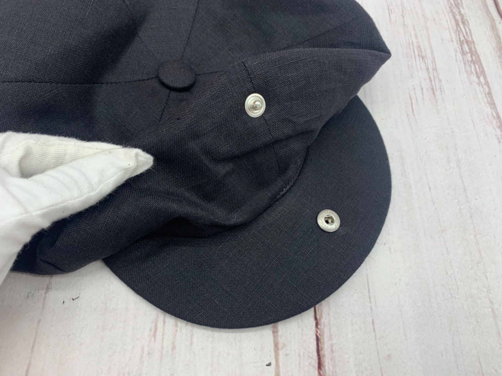 帽子 Archive Kyoji Maruyama leather casquette Archive Kyoji Maruyama leather casquette Japanese brand