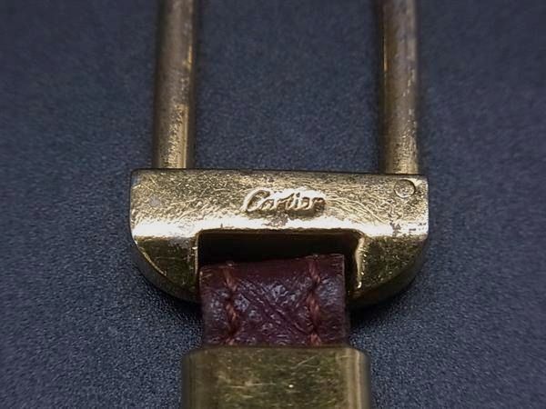 Cartier カルティエ マストライン レザー キーホルダー バッグ