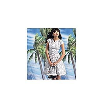 ミスの女性の小柄な並ぶドレス - 18 w -/20-22-24 w パターン w w