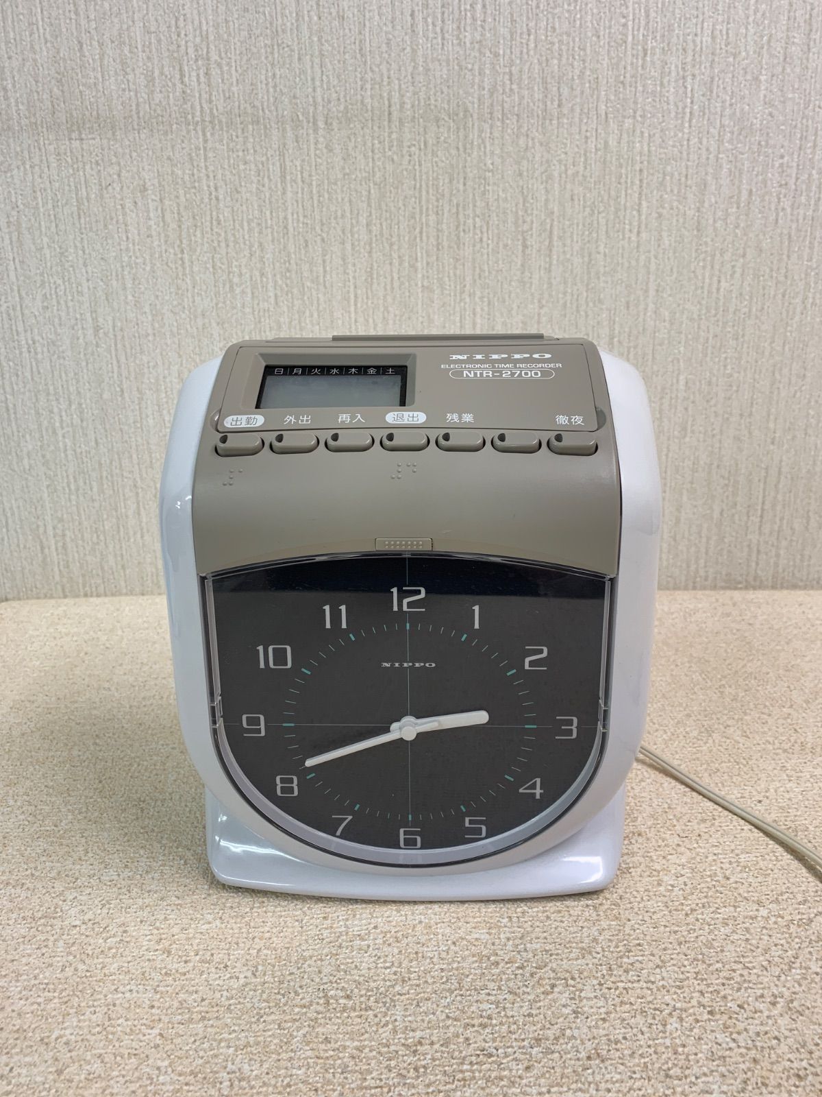 ☆全国発送対応☆【NIPPO】タイムレコーダー NTR-2700