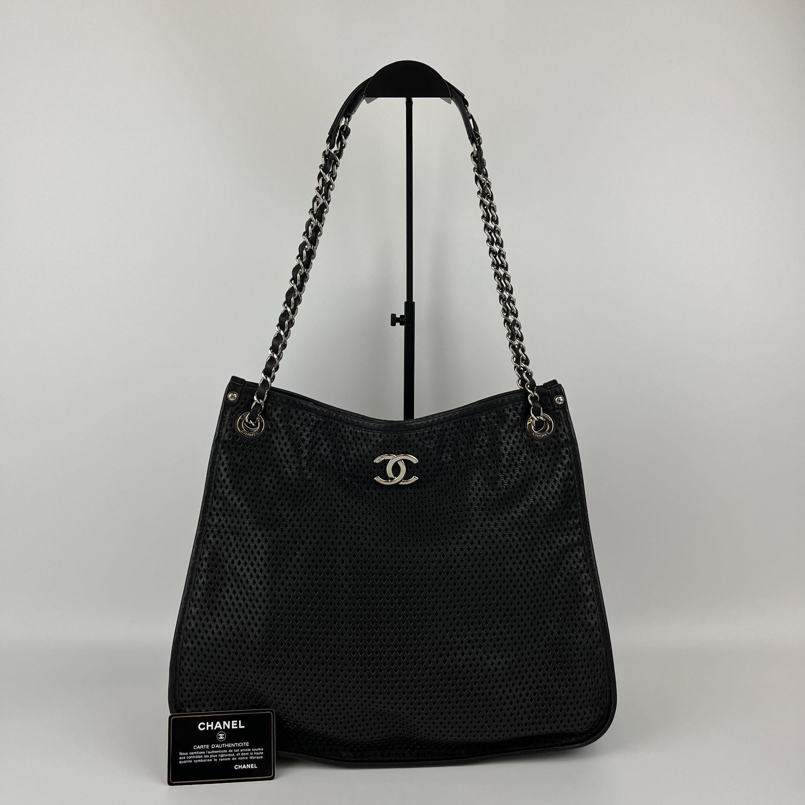 中古】CHANEL シャネル ココマーク マトラッセ チェーンショルダー