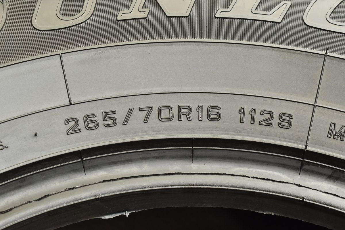 ランクル70新車外し265/70R16 ダンロップグラントレックAT23 5本 ランクル70新車外し265/70R16 ダンロップグラントレックAT23 5本