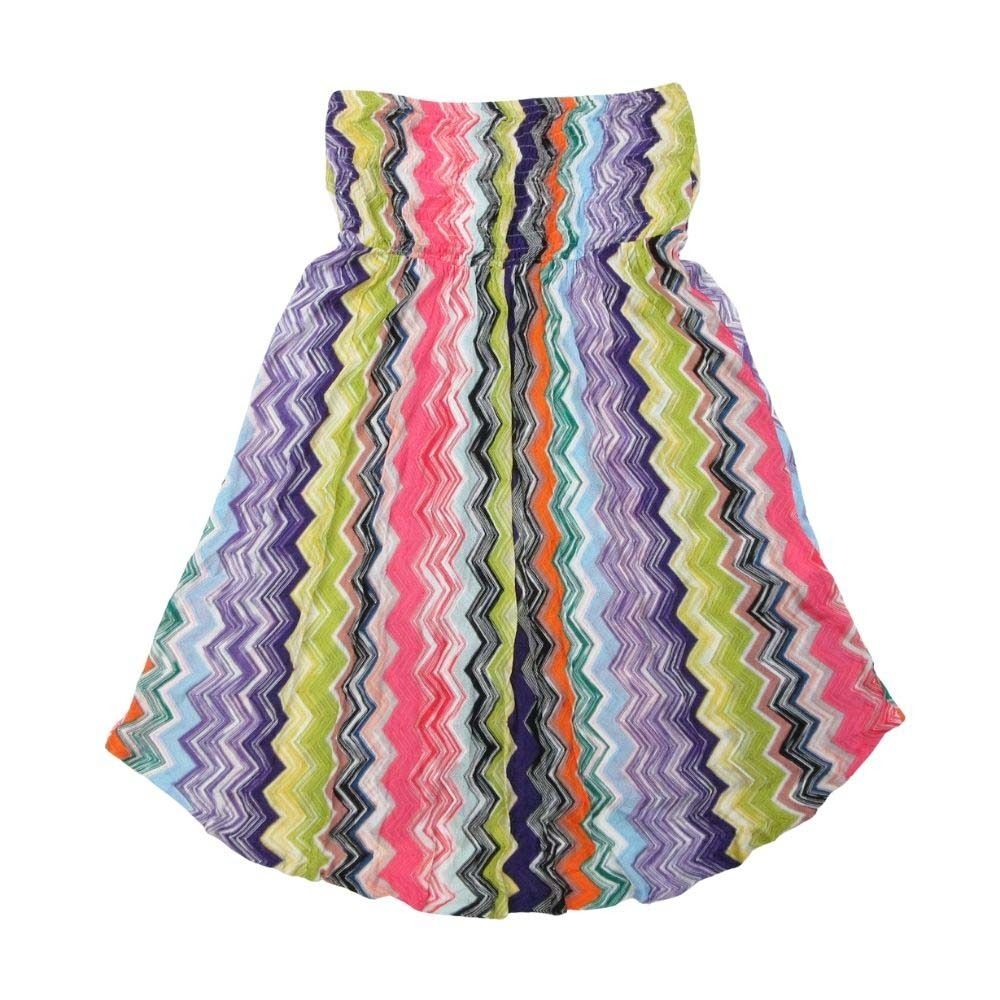 MISSONI ミッソーニ ワンピース 40 L 柄 アメリカンスリーブ ベア MISSONI ミッソーニ ワンピース 40 L 柄 アメリカンスリーブ