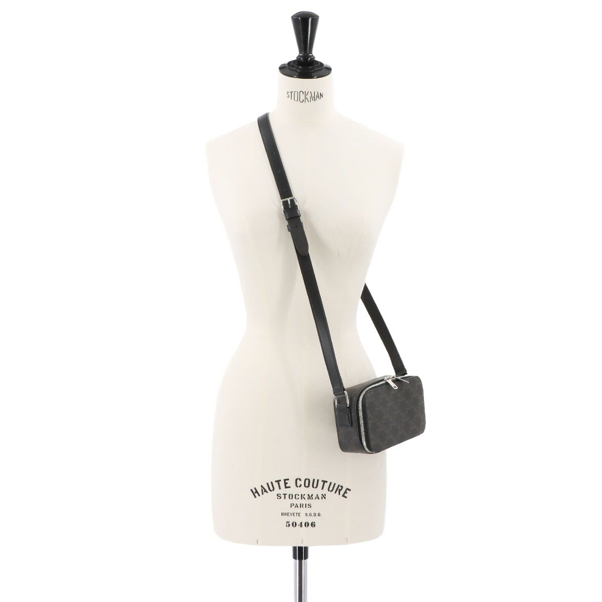 未使用 展示品 セリーヌ CELINE トリオンフ ミニ ショルダー