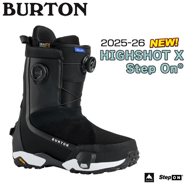 25-26 バートン ハイショットXステップオン BURTON HIGHSHOT X Step On スノーボード 靴 25-26-BT-BTN ブーツ ステップオン