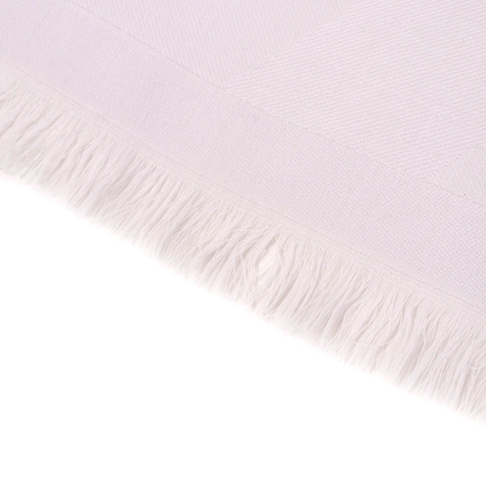 【美品】エルメス　HERMES シルク ストール ネイビー　グレー フリンジ付き 良品△HERMES エルメス 総柄×ドット柄 ロゴ入り カシミヤ×シルク