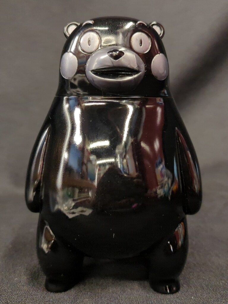 Nami-Kikaku ソフビフィギュア くまモン 黒成型/ガンメタ - メルカリ