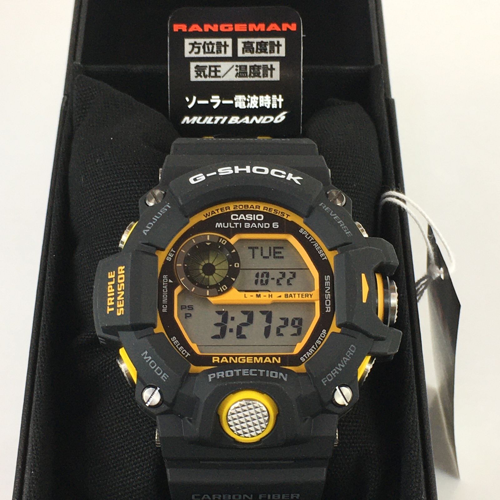 未使用】 CASIO G-SHOCK GW-9400YJ-1JF レンジマン カシオ 腕時計 /m 241028 00899hi◇160 - メルカリ