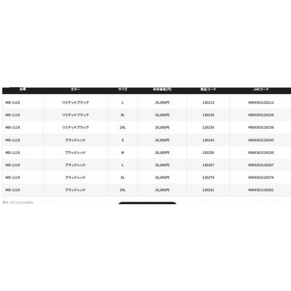  リミテッドプロスウェットスーツ リミテッドブラック M MD 111 X 折りたたみ椅子 キャンプ用品 その他 ウェア