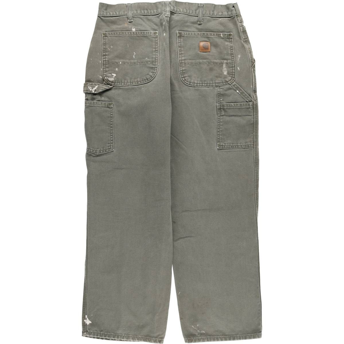 古着 カーハート Carhartt Original Dungaree Fit ペイント