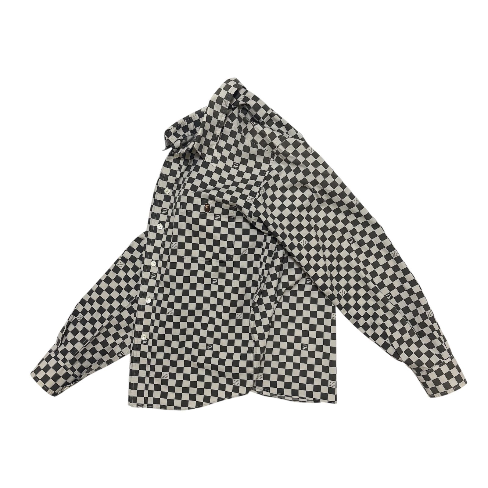 中古 アベイシングエイプ ベイプ A BATHING APE 長袖シャツ 中古 アベイシングエイプ ベイプ A BATHING APE 長袖シャツ