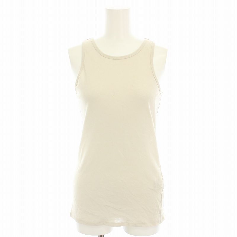 新品タグ付Plage Cotton Linen Sheer タンクトップ　グレー プラージュ Plage 23AW コットンリネンシアー Cotton Linen