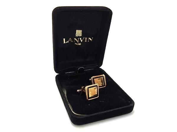 激安挑戦！！ LANVIN ランバン カフスボタン カフリンクス アクセサリー その他