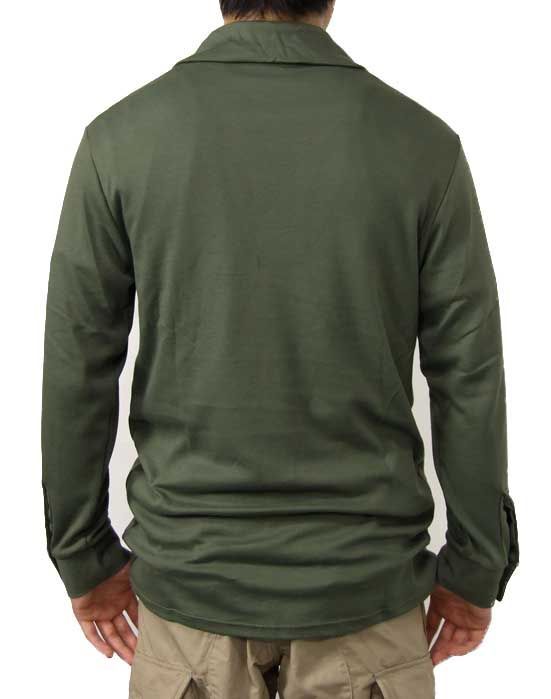 フランス軍 OD F-1 ハーフジップ コンバットシャツ 新品 F23N- - メルカリ