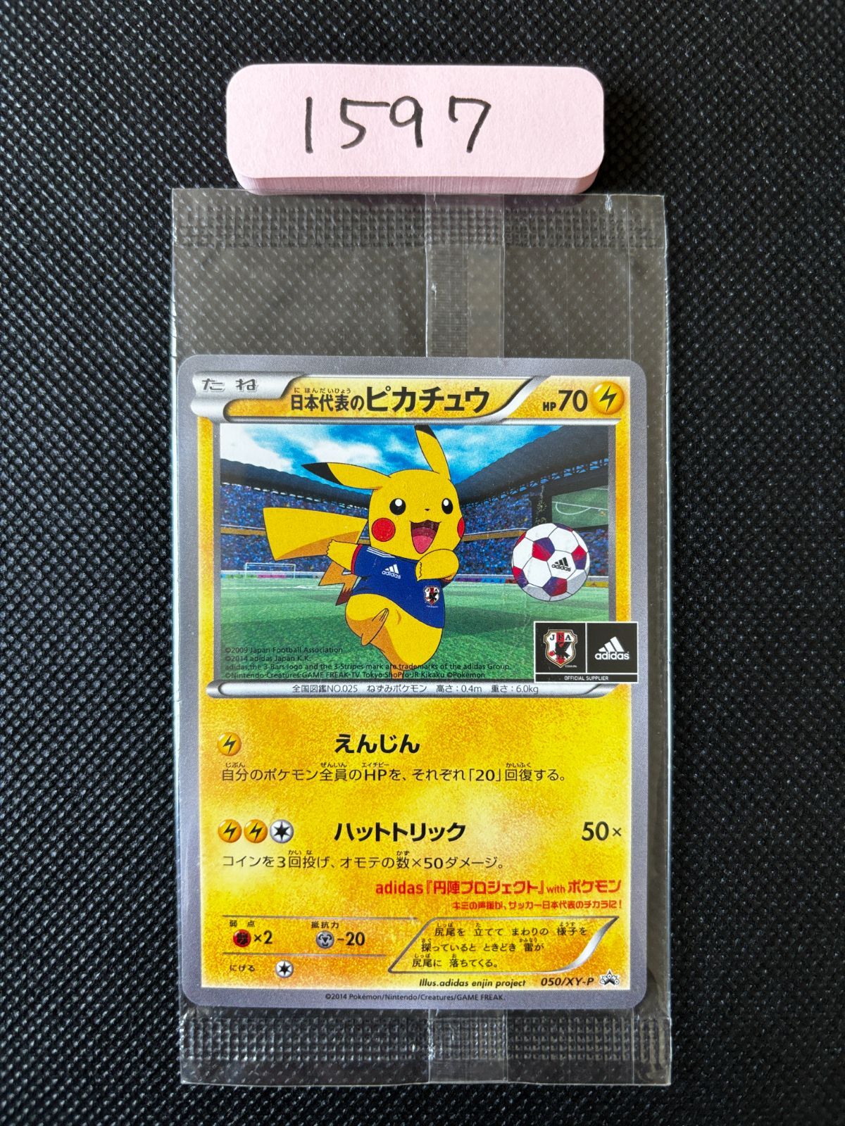 日本代表のピカチュウ 日本代表のピカチュウ: プロモ[XY-P 050/XY-P](プロモーション
