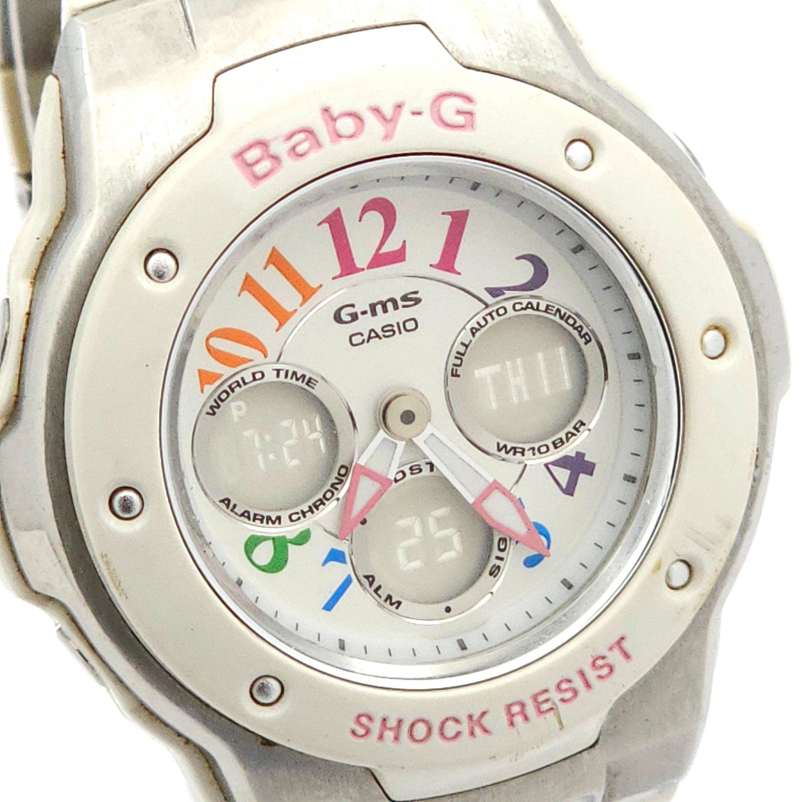 CASIO カシオ Baby-G MSG-302C QZ 動作品