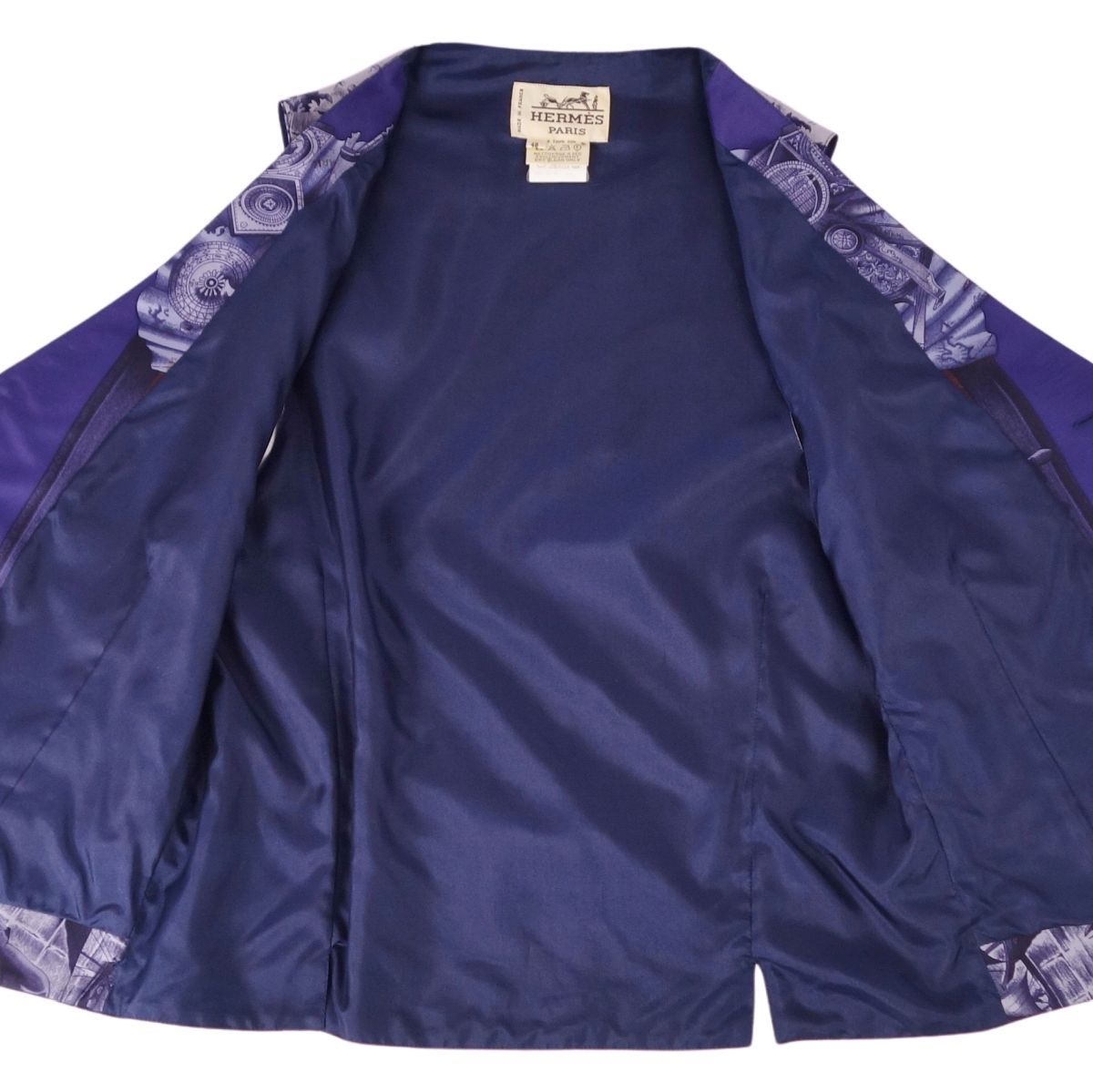 美品 Vintage エルメス HERMES ベスト ジレ 総柄 トップス メン - メルカリ