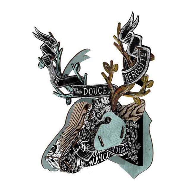 鹿のオブジェ Mサイズ Zwickypedia - メルカリ