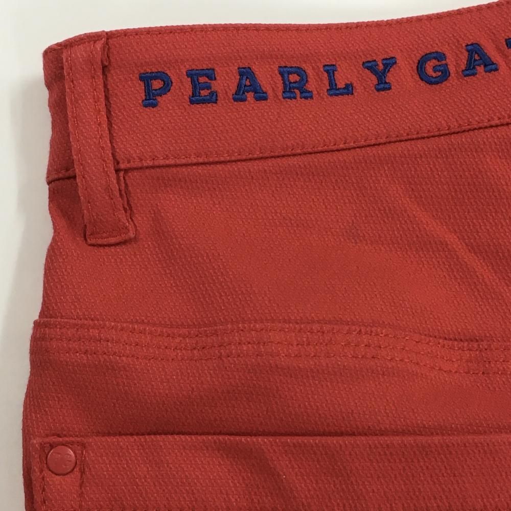 【未使用】PEARLY GATES ハーフパンツ 30周年記念モデル ネイビー パーリーゲイツ ハーフパンツ レッド ロゴネイビー 30周年