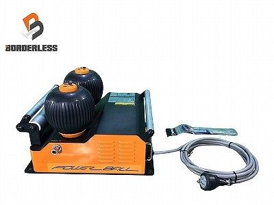 IKURA イクラ 育良精機 三相200V パワーボール ISK-PB203 インバータ制御連動式 ケーブル中間送り機 延線ボール 電設工事115116