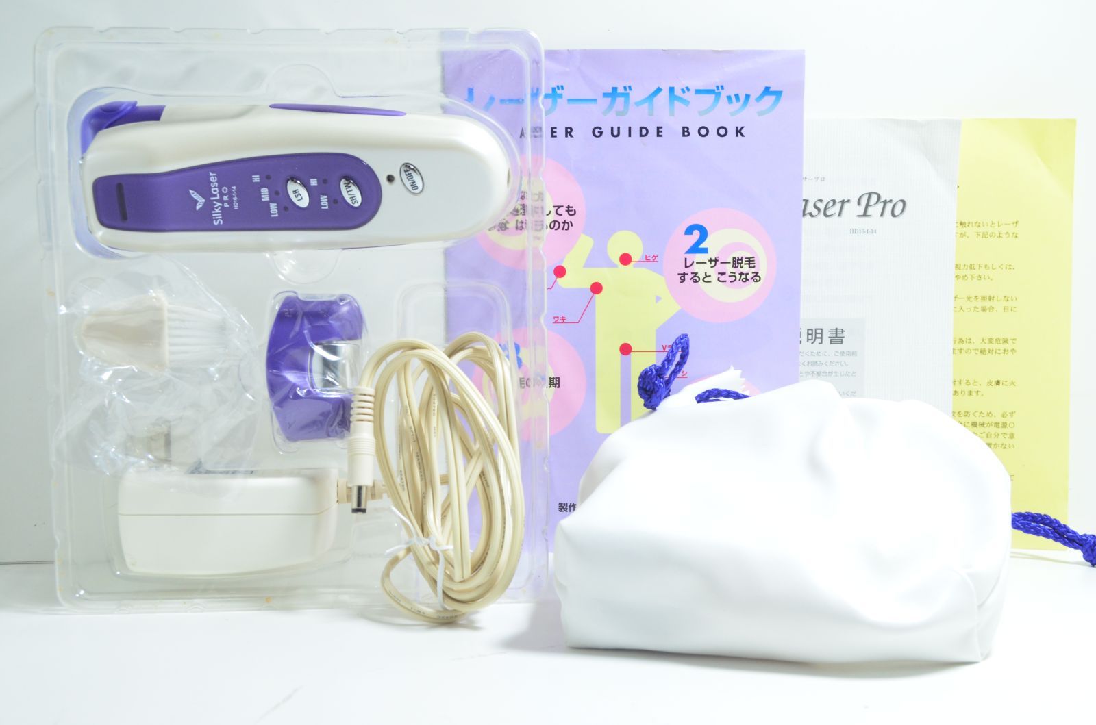 SilkyLaser PRO 16-1-14 家庭用脱毛器 SilkyLaser PRO 16-1-14 家庭用脱毛器