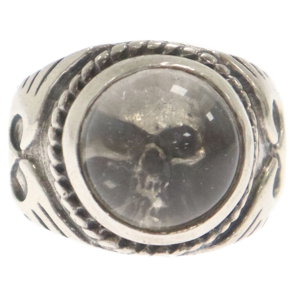 CRAZY PIG (クレイジーピッグ) SMALL CLYSTAL SKULL RING