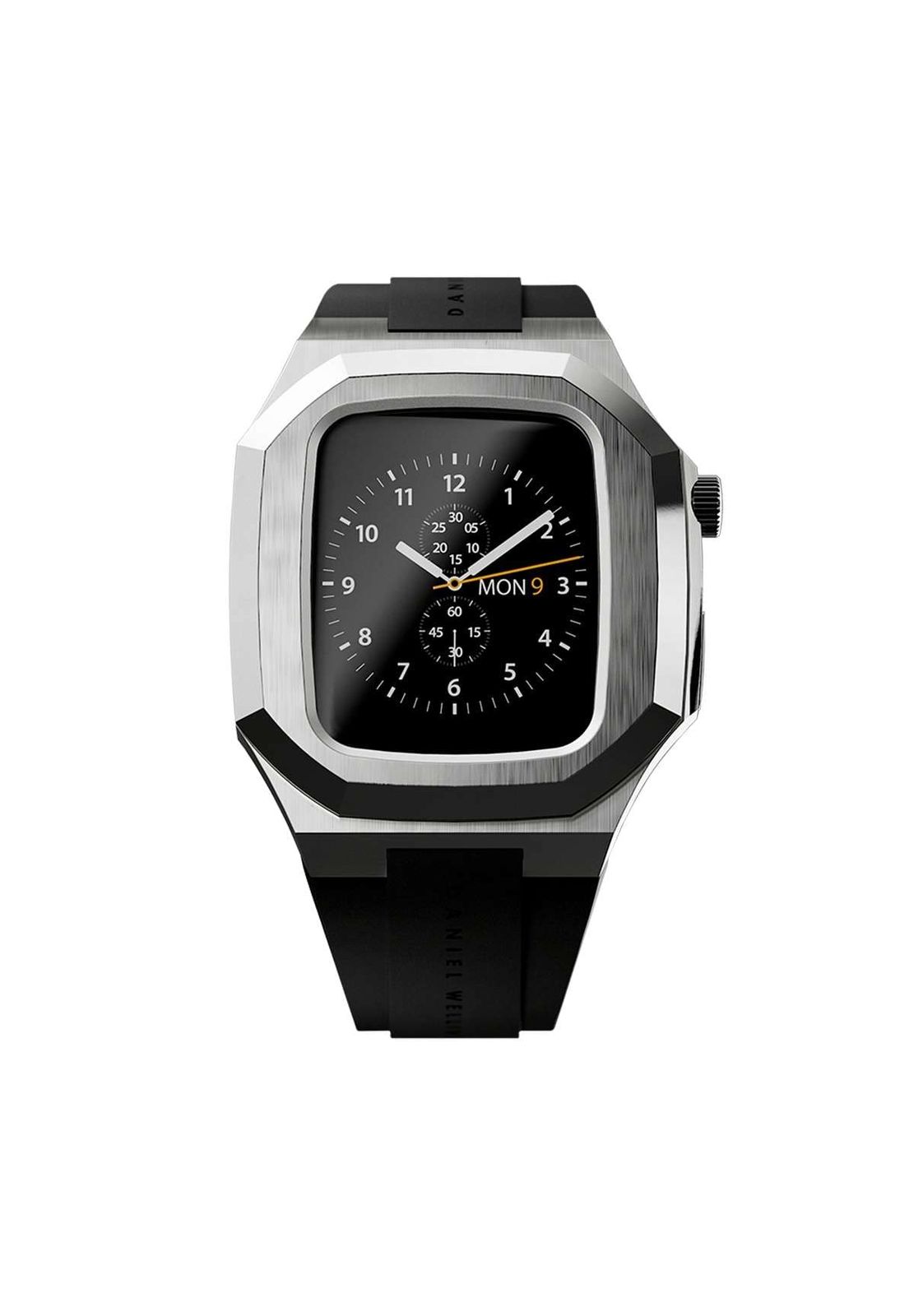 公式ショップ|2年保証|正規輸入品 ダニエルウェリントン DW スマートウォッチケース Switch Silver シルバー アップルウォッチケース Apple Watch用 耐衝撃 保護カバー 装着簡単 メンズ スポーツ シンプル シルバー 40