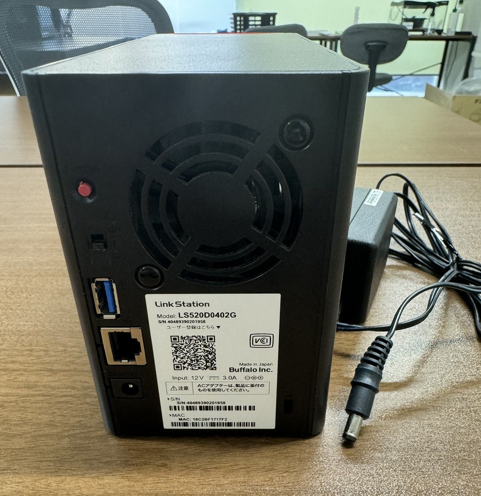 BUFFALO LS520D0402G ネットワークハードディスク　ジャンク LS520D0402G__0100.jpg?