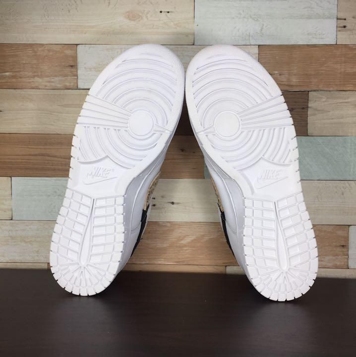 美品 NIKE DUNK LOW SE アニマル スウッシュ ダンク ロー カット