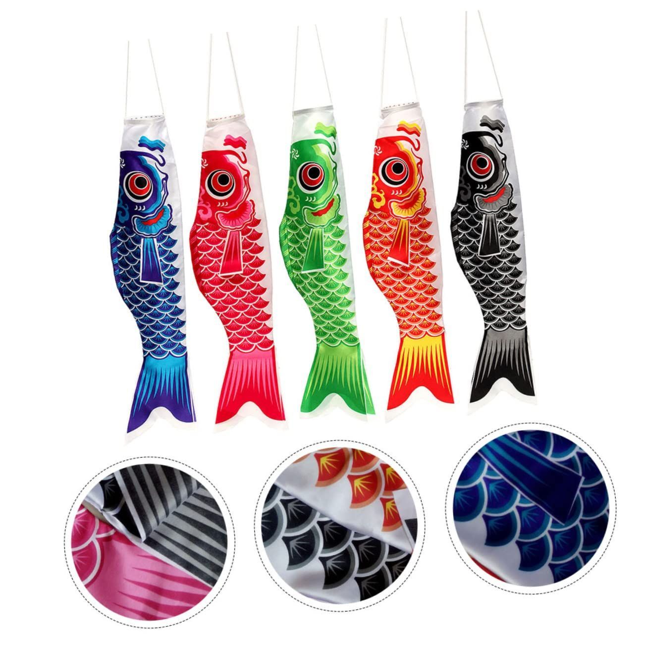 skyful」他ミナペルホネンのテキスタイルで作った「ミナの森の鯉のぼり」