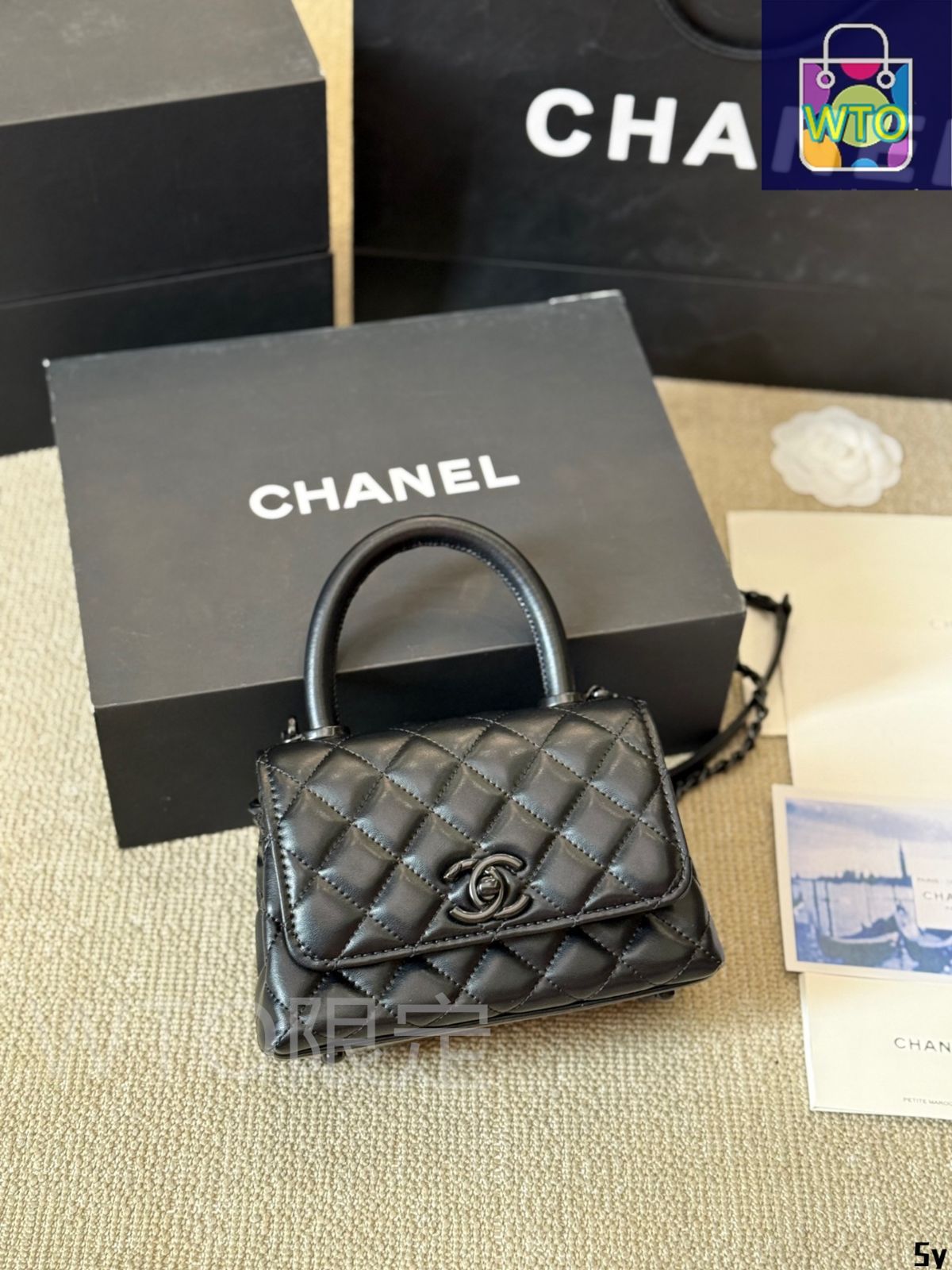 関税なし！国内発送ココハンドル 超希少14.5cm CHANEL ココハンドル 白 超希少 14.5㎝ - メルカリ