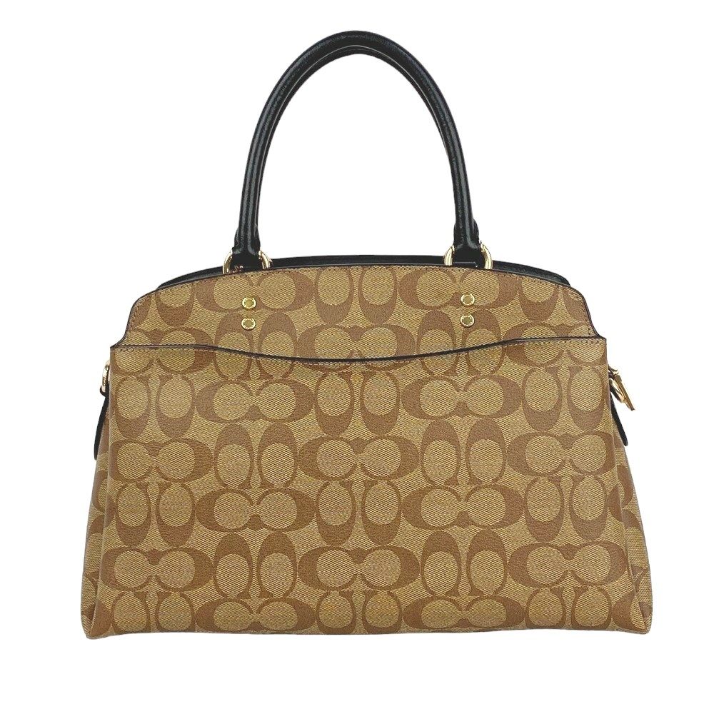 □美品□ コーチ 2WAY ハンド ショルダー バッグ シグネチャー レザー  
