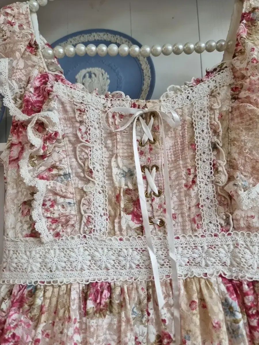 フローラル コルセット