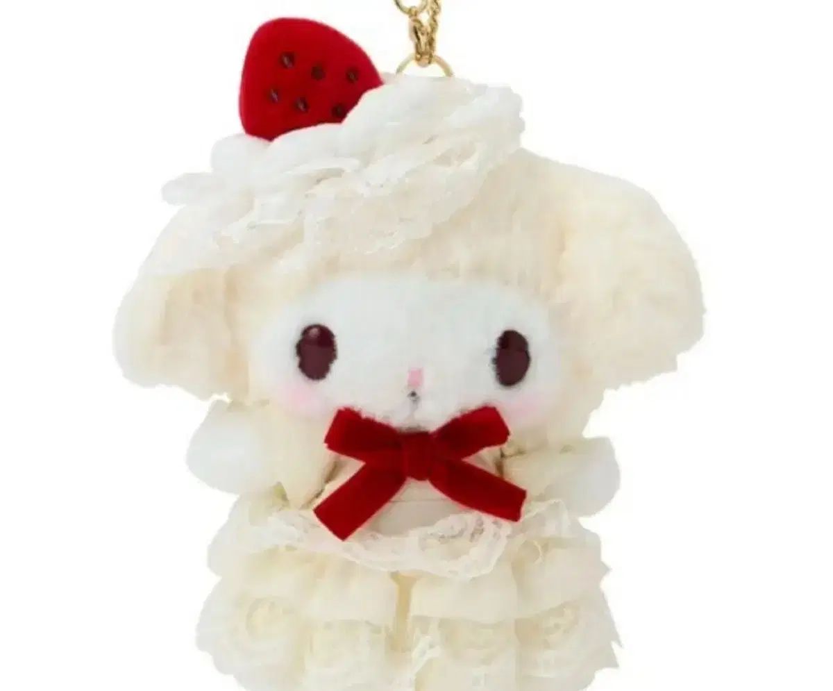 サンリオ ショートケーキデザイン マイメロディ マスコット ぬいぐるみ2点セット マイメロディ ぬいぐるみ＆ネックレス セット ショートケーキ