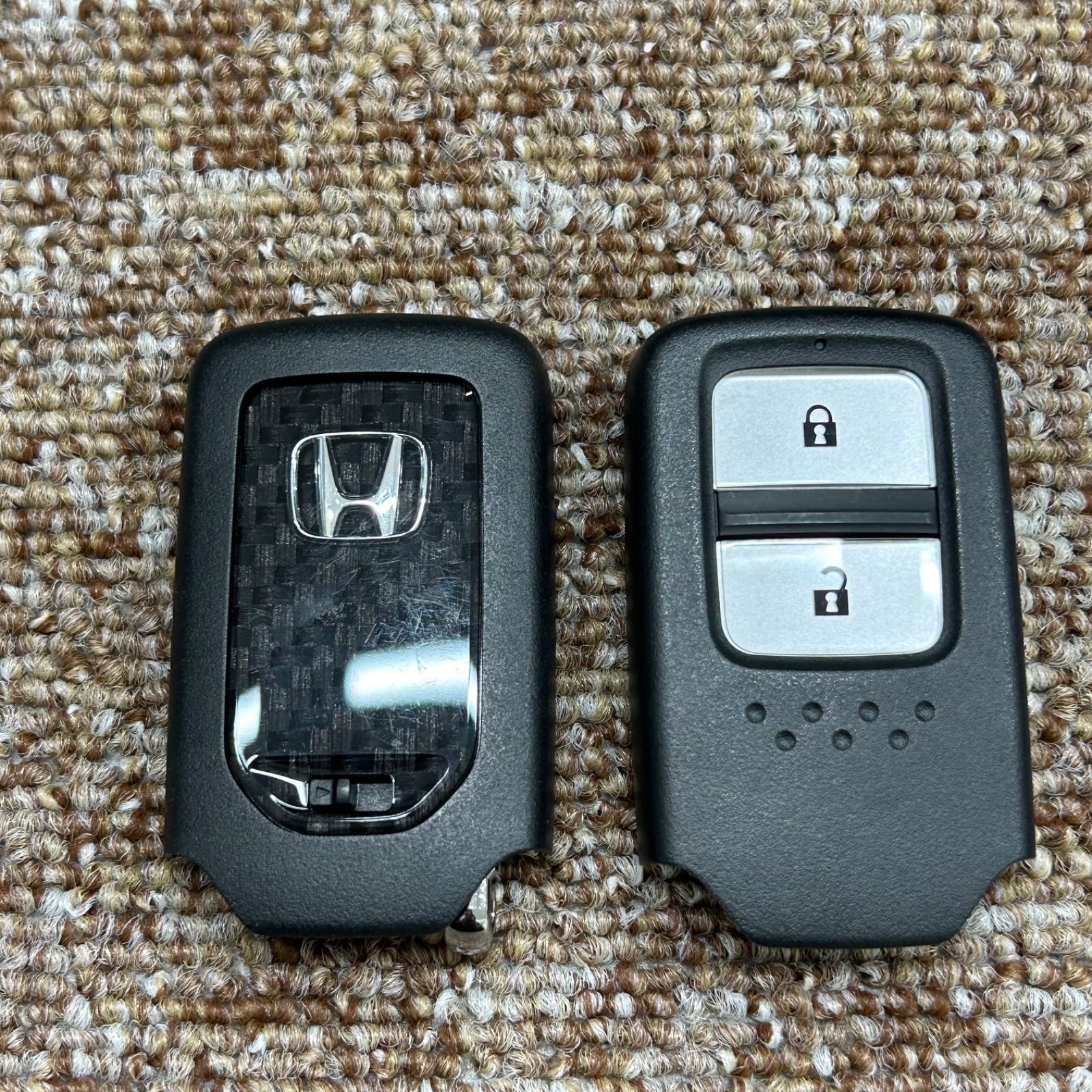ホンダ純正 スマートキー 2ボタン S660 TDJ-J11 カーボン柄