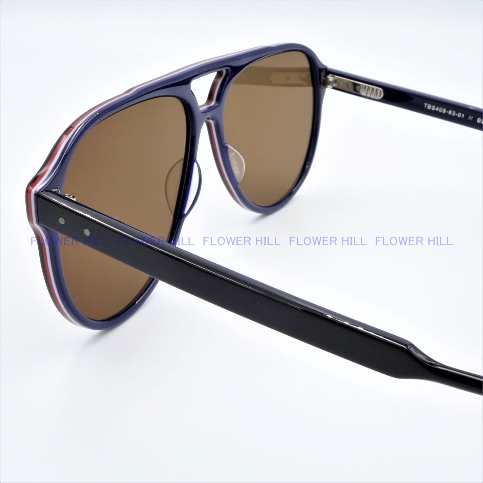 THOM BROWNE トムブラウン サングラス TBS408-63-01 BLK ブラック