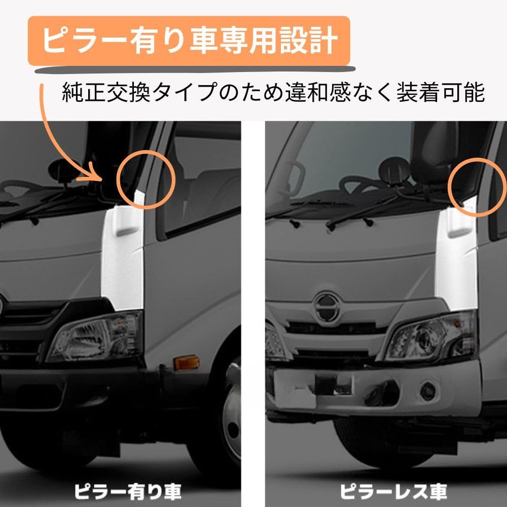 新車外し】 ダイナ デュトロ トヨエース 標準 純正 左右