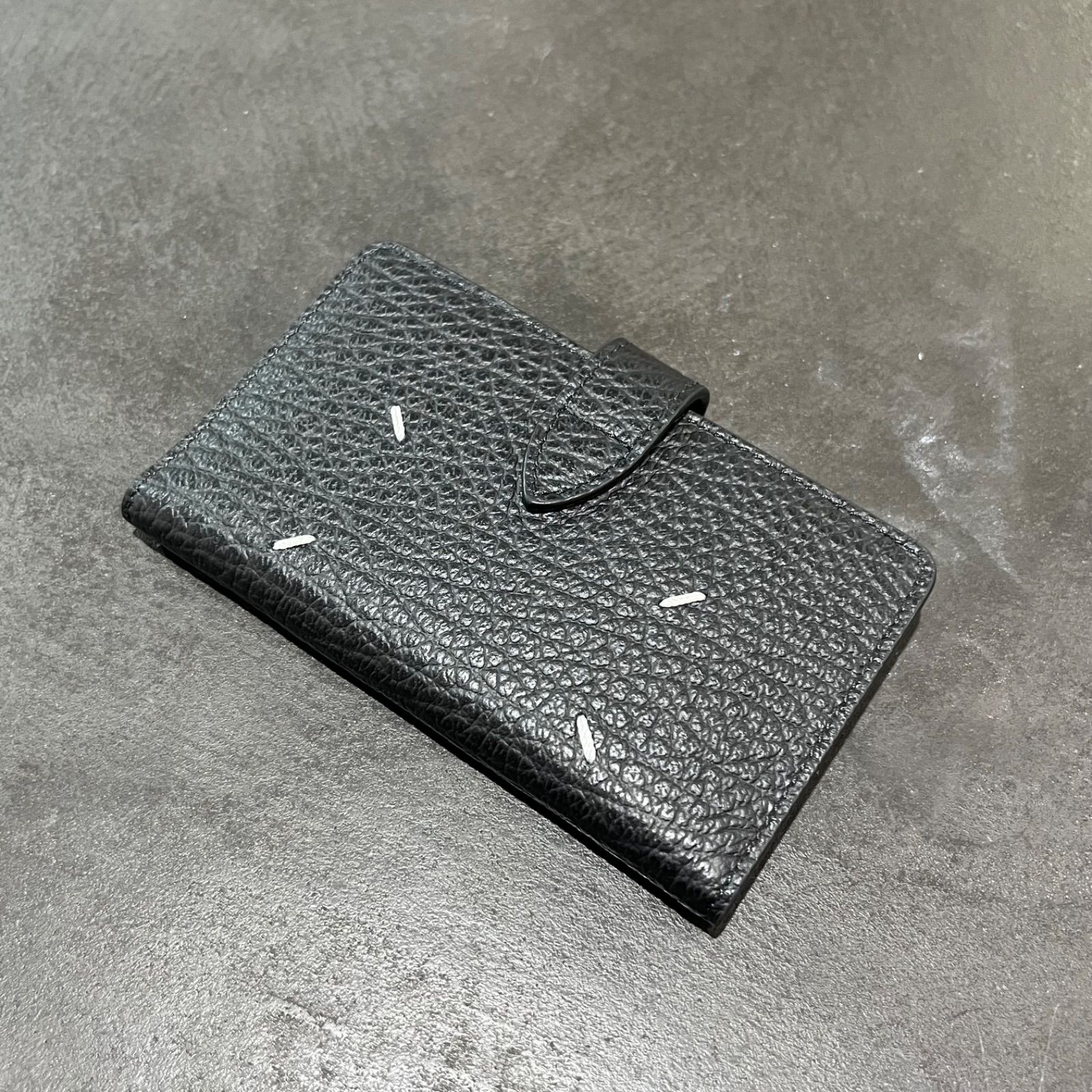 Maison Margiela グレインレザーカード&コインケースミニウォレット Maison Margiela メゾンマルジェラ グレインレザー カード