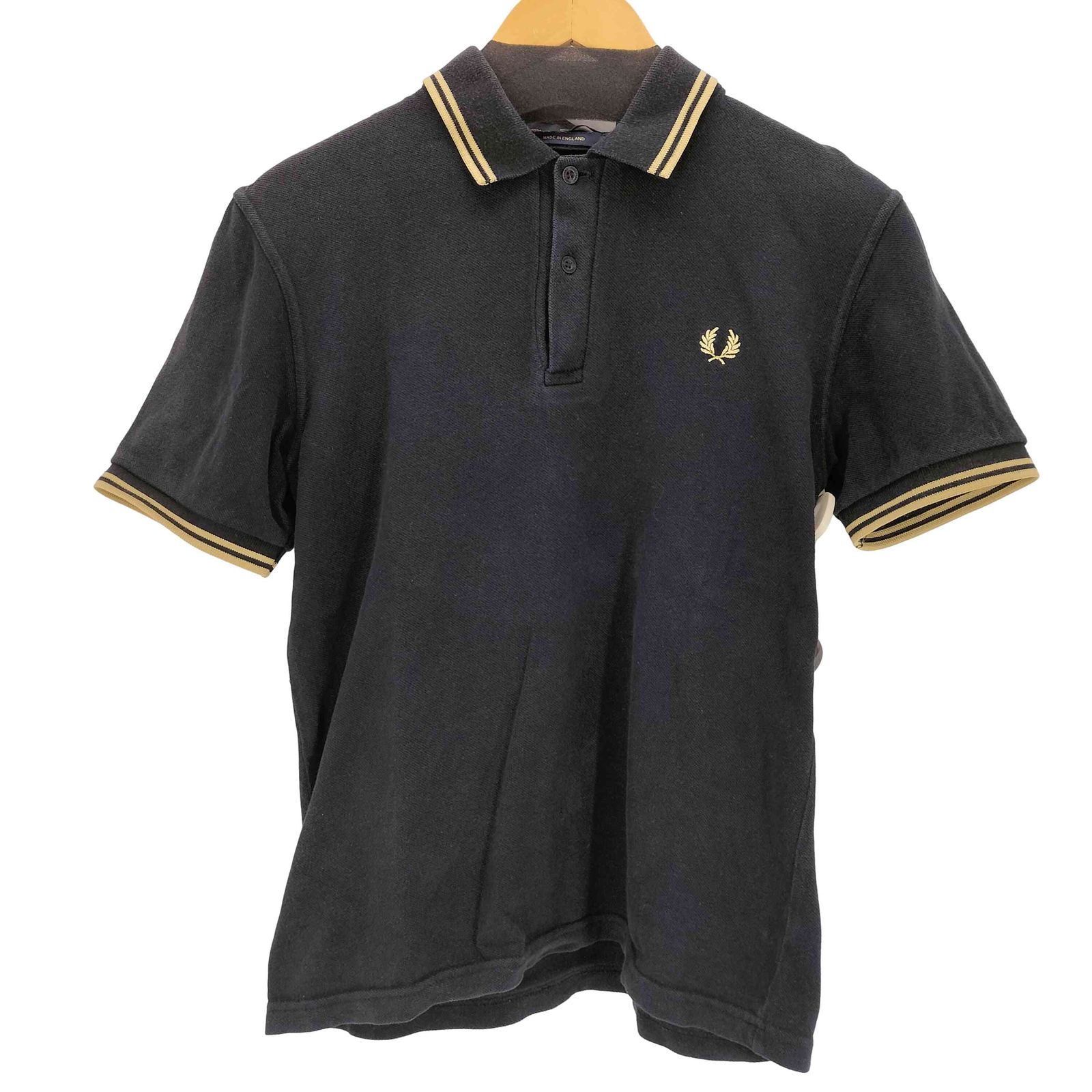 フレッドペリー FRED PERRY イングランド製 ワンポイント刺繍S/S
